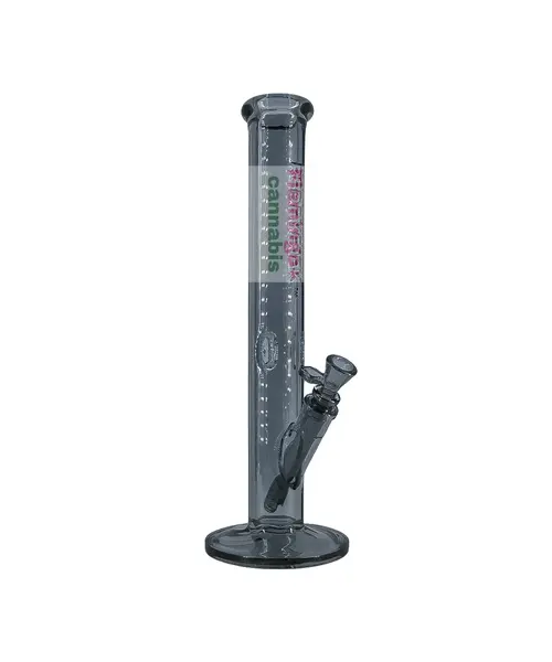 Red Eye Tek 15" Ice Grey Hex Straight Tube Bong