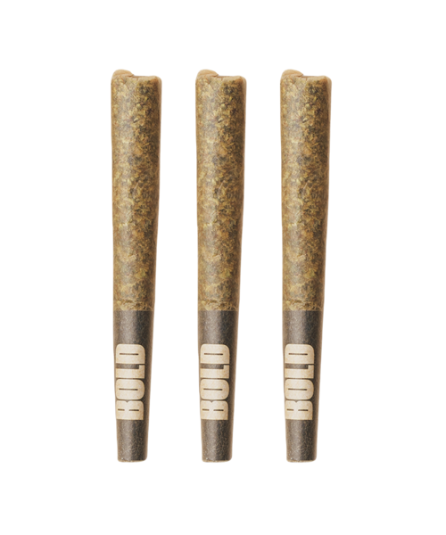 BOLD Death Star Bubba Craft Indica Pre-roll 3x0.5g