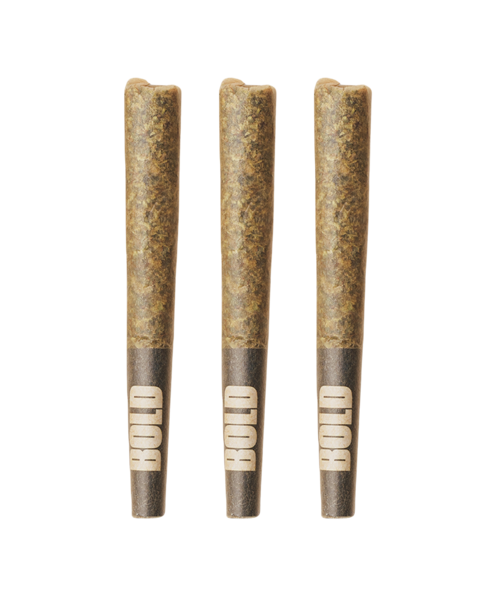 Bold Death star Indica Pre-Rolls  3x0.5G