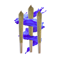 General Admission Blue Rocket Infused Indica Pre-Rolls 3X0.5G