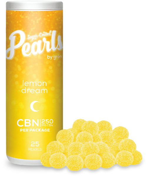 Pearls by Gron Lemon Dream CBN Gummies X25