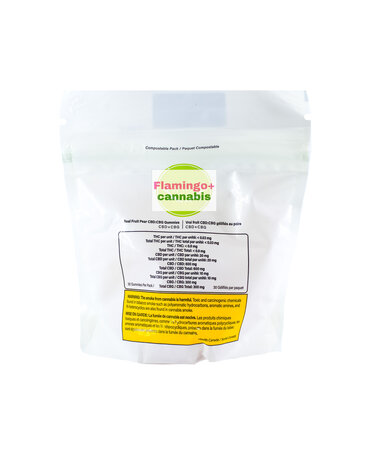 WYLD Wyld Pear 2:1 CBD + CBG Vegan Gummies X30 WYLD Wyld Pear 2:1 CBD + CBG Vegan Gummies X30