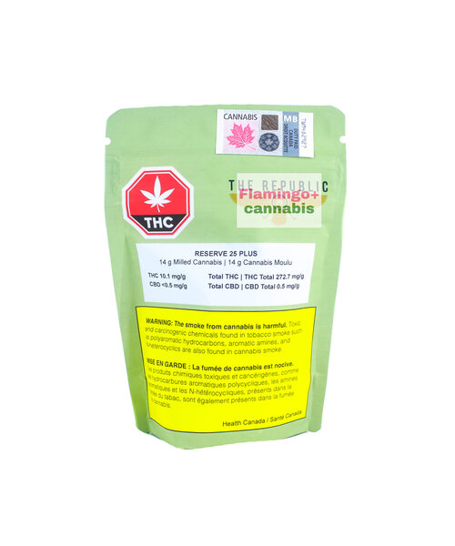 The Republic Pink Cookies Craft Indica Milled Flower 14G