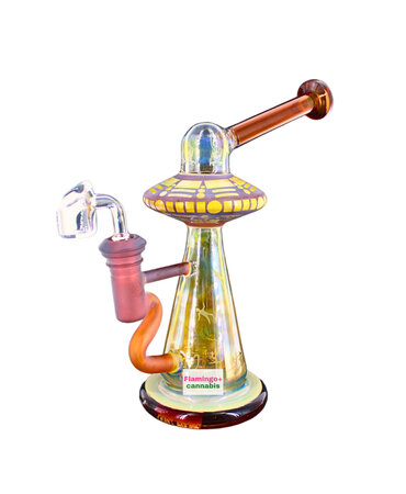 BOB HQ Take Me to Your Leader 7.75" Dab Rig BOB HQ Take Me to Your Leader 7.75" Dab Rig