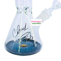 Cheech & Chong Glass 10" Fibonacci Beaker Bong