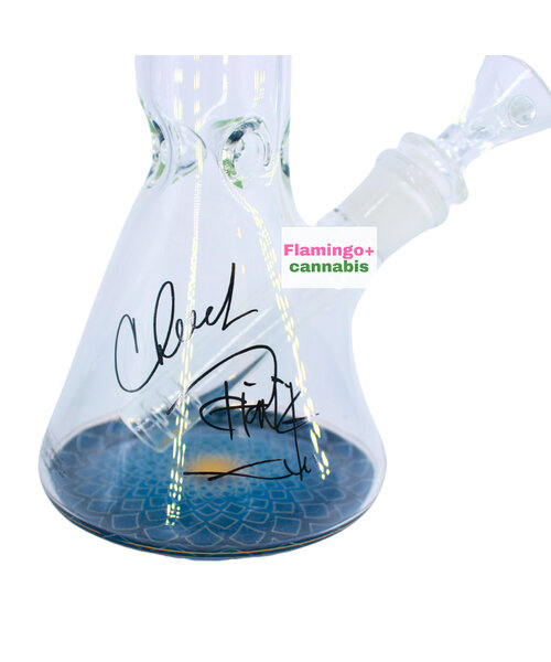 Cheech & Chong Glass 10" Fibonacci Beaker Bong