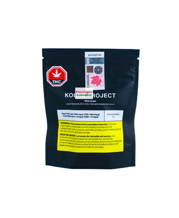 Kolab Kolab White Grape Liquid Diamonds Indica Disposable 1G Kolab Kolab White Grape Liquid Diamonds Indica Disposable 1G