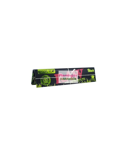 Raw Black Organic Hemp King Size Slim Papers