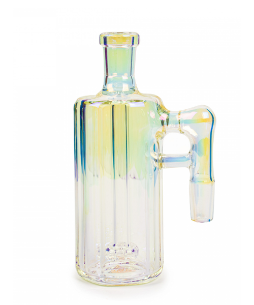 14mm Metallic Terminator Finish Hex Tube Ash Catcher (90 Degree)