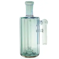 14mm Metallic Terminator Finish Hex Tube Ash Catcher (90 Degree)