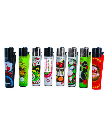 Clipper Clipper Refillable Lighter Casino Design