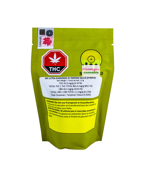 Solid Gold MK Ultra Hybrid Diamonds In Sauce 1G