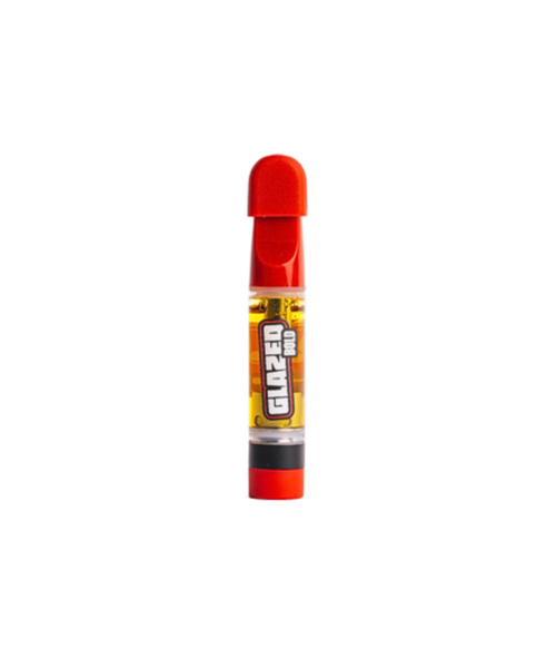 Bold Glazed Electric Blue Liquid Diamond Indica Cartridge 1G