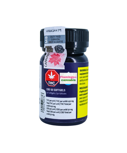 Glacial Gold CBD 50 Soft Gels X50