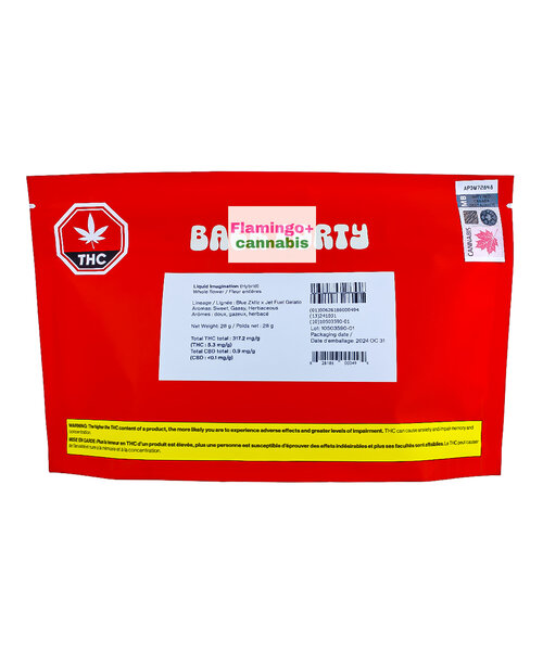 Back Forty Liquid Imagination Hybrid Flower 28G