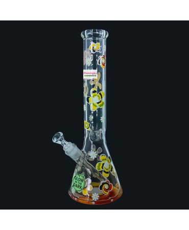 Cheech & Chong Cheech & Chong 15" Tie-Dye Glow-In-Dark Beaker Bong Cheech & Chong Cheech & Chong 15" Tie-Dye Glow-In-Dark Beaker Bong