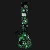 Cheech & Chong Cheech & Chong 15" Tie-Dye Glow-In-Dark Beaker Bong