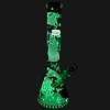Cheech & Chong Cheech & Chong 15" Optical Illusion Glow-In-Dark Beaker Bong Cheech & Chong Cheech & Chong 15" Optical Illusion Glow-In-Dark Beaker Bong