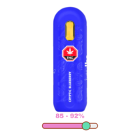 D LBS  Cryptic Blueberry Indica Disposable 1G
