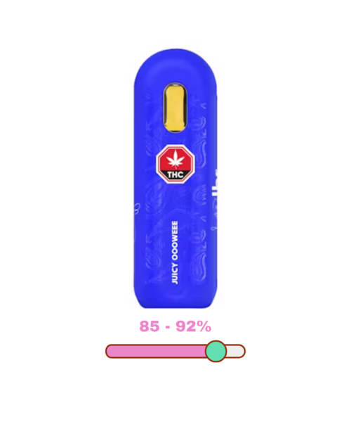 D LBS Juicy OOOWWWEEE Indica Disposable 1G