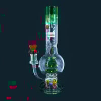 Christmas Cheer 11.75" Frosty Forest Bubble Beaker