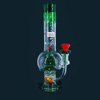 Christmas Cheer 11.75" Frosty Forest Bubble Beaker