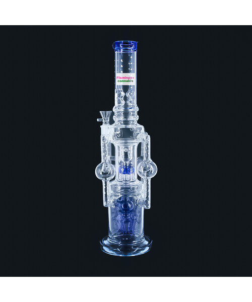Smoke Arsenal 19" Septa Drill Orb Bong Assorted Colours