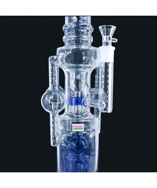 Smoke Arsenal 19" Septa Drill Orb Bong Assorted Colours