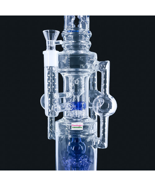 Smoke Arsenal 19" Septa Drill Orb Bong Assorted Colours