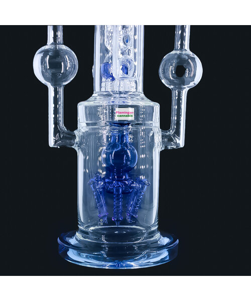 Smoke Arsenal 19" Septa Drill Orb Bong Assorted Colours