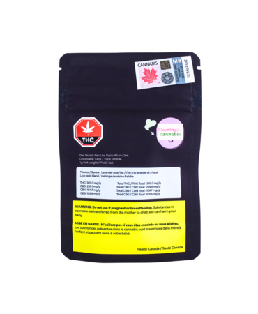 UFEELU HIFeelU The Dream IO 1:1 Live Resin CBN Disposable 1G