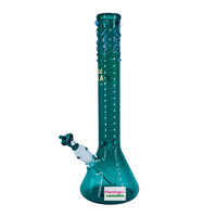 GEAR Premium 14" Textured Neck Beaker Bong Teal