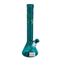 GEAR Premium 14" Textured Neck Beaker Bong Teal