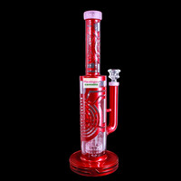 Milky Way Glass 13" Hypnosphere Straight Tube w/ Pirelli Perc