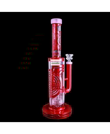 Milky Way Glass Milky Way Glass 13" Hypnosphere Straight Tube w/ Pirelli Perc