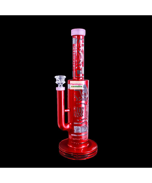 Milky Way Glass 13" Hypnosphere Straight Tube w/ Pirelli Perc