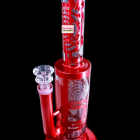 Milky Way Glass 13" Hypnosphere Straight Tube w/ Pirelli Perc