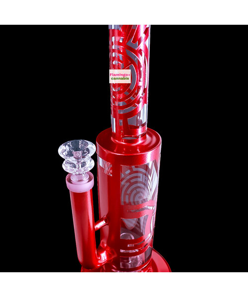 Milky Way Glass 13" Hypnosphere Straight Tube w/ Pirelli Perc