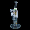 Milky Way Glass Milky Way Glass 10.5" Crystal Mandala Bubbler w/ Tree + Showerhead Perc
