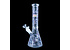 BOB HQ 10" Stylized Hemp Leaf Glow In Dark Beaker Bong Assorted