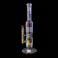 Pulsar 13.75" Dub Chamber Electro Etched Straight Tube Amber