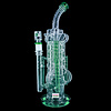 Pulsar Pulsar 13" Space Station Recycler Bong Green Pulsar Pulsar 13" Space Station Recycler Bong Green