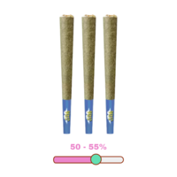 JAYS High Potency 50+ Macchiato DMD Infused Hybrid Pre-Rolls 3X0.5G