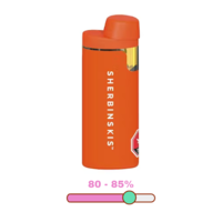 Sherbinskis True GLTO 33 Live Resin Hybrid Disposable 0.5G