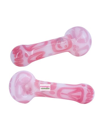 Red Eye Tek Red Eye Tek 4.5" Peace Love & Happiness Spoon Pipe