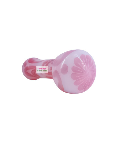 Red Eye Tek 4.5" Peace Love & Happiness Spoon Pipe