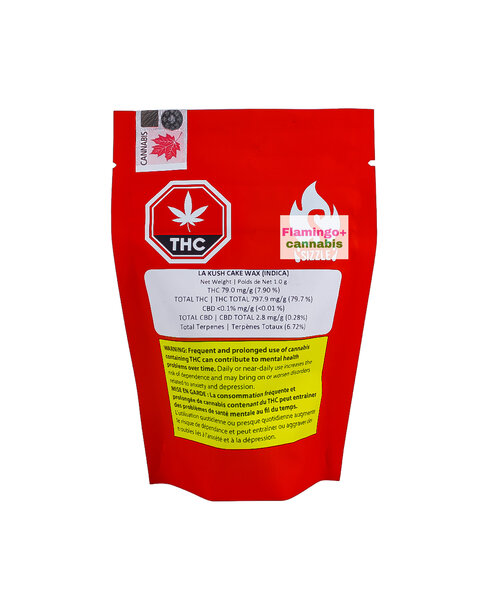 Sizzle La Kush Cake  Indica Wax 1G