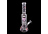 Red Eye Tek Red Eye Glass 12" Dual Chamber Smoking Hearts Beaker Bong