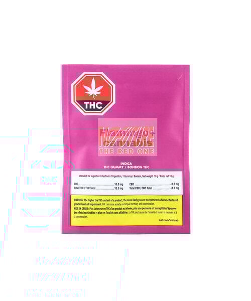 No Future The Red One THC Indica Gummie 1X10MG