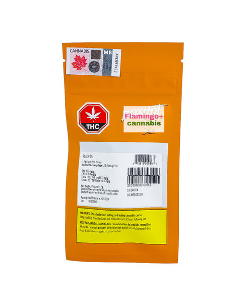 BOXHOT Peach OG Sativa Cartridge 1.2G